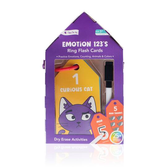 Emotions 123's Dry Erase Flash Cards Kit